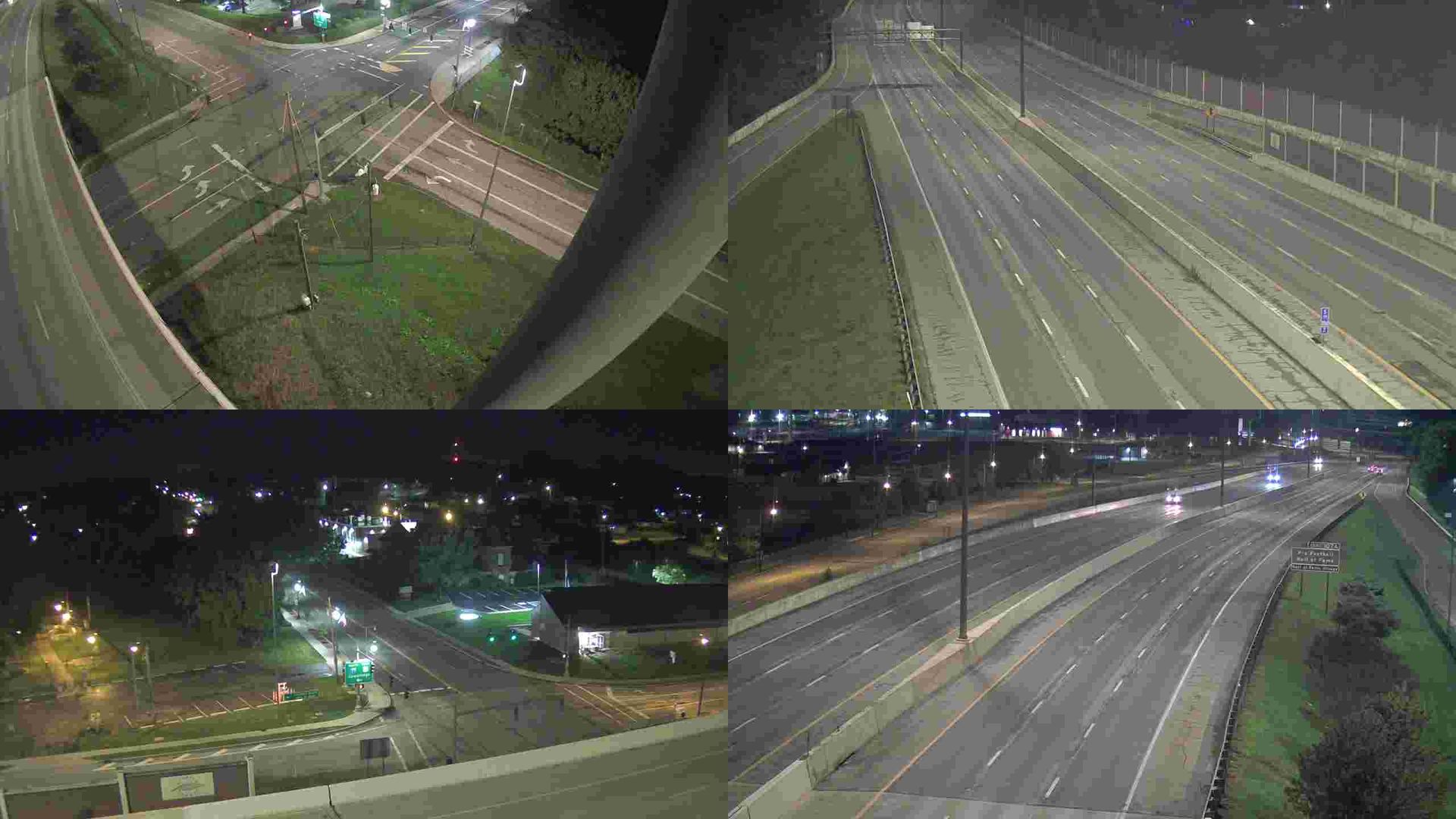 Canton: I-77 at 13th St