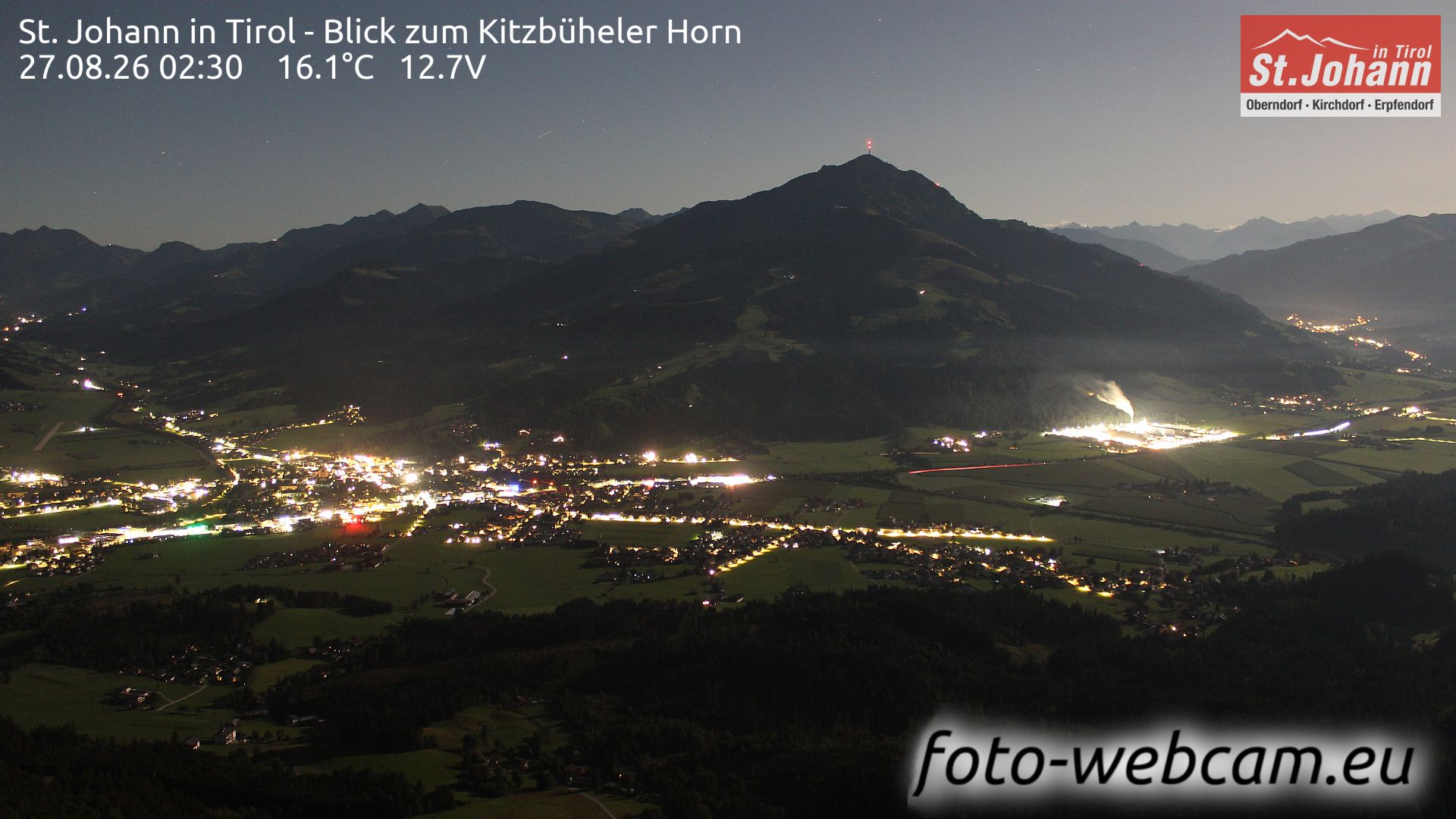 Marktgemeinde St. Johann in Tirol: St. Johann in - Blick zum Kitzbüheler Horn