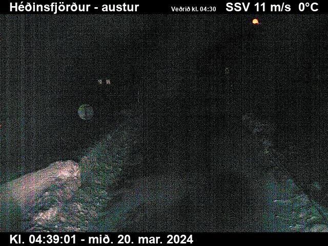 Raufarhofn: Héðinsfjarðargöng Siglufjarðarmegin