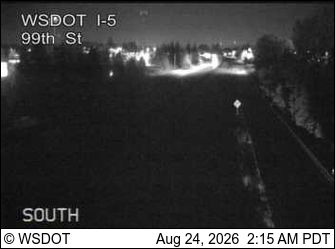 Battle Ground: I-5 at MP 5.4: 99th St