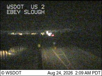Mill Creek: US 2 at MP 2: Ebey Slough