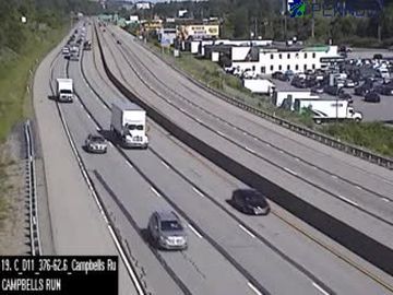 Collier Township: I-376 @ MM 62.6 (CAMPBELL'S RUN RD)