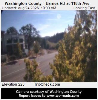 Beaverton: Washington County - Barnes Rd at 118th Ave