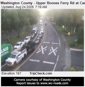 Durham: Washington County - Upper Boones Ferry Rd at Carman Dr