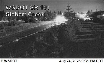 Port Angeles › North: US 101 at MP 256: Siebert Creek