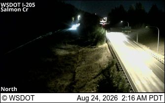 Battle Ground: I-205 at MP 36.1: Salmon Creek