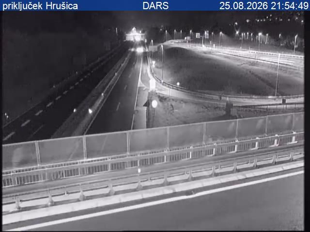Hrusica: A2/E61, Karavanke - Ljubljana, priključek Hrušica