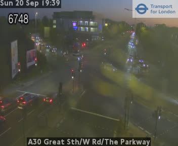 London: A30 Great Sth/W Rd/The Parkway