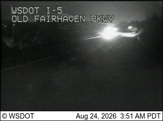 Bellingham: I-5 at MP 250.7: Old Fairhaven Parkway