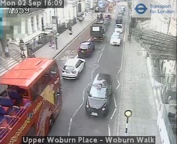 London: Upper Woburn Place - Woburn Walk