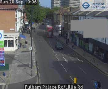 London: Fulham Palace Rd/Lillie Rd