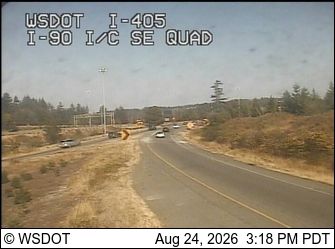 Bellevue: I-405 at MP 11: I-90 Interchange SE Quad