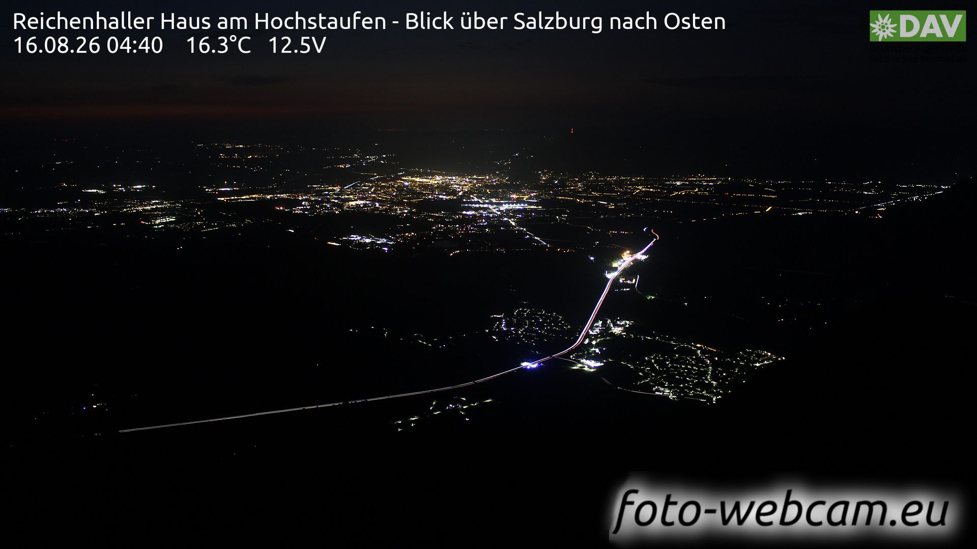 Salzburg: Reichenhaller Haus am Hochstaufen - Blick über - nach Osten