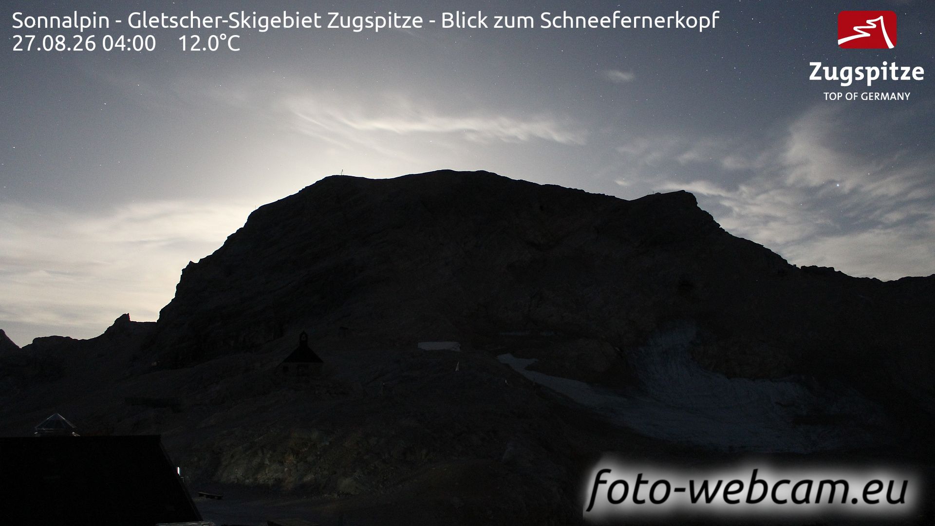 Partenkirchen: Sonnalpin - Gletscher-Skigebiet Zugspitze - Blick zum Schneefernerkopf