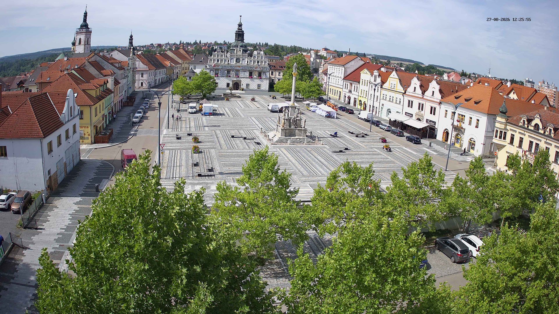 Stribro: Masarykovo náměstí