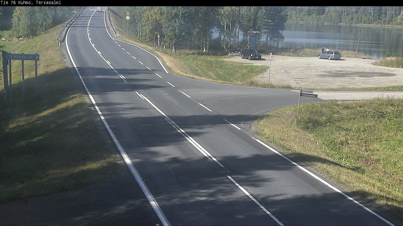 Kuhmo: Tie - Tervasalmi - Kajaaniin