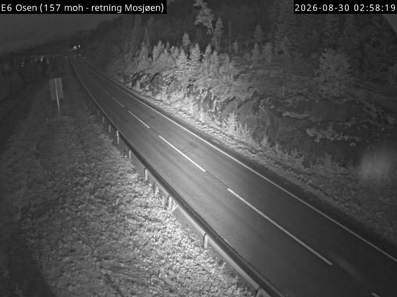 Elsfjord: E6 Osen (Mosjøen)