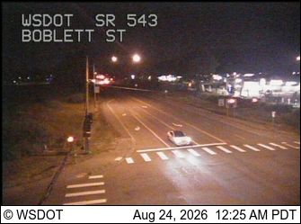 Blaine: SR 543 at MP 0.2: Boblett St