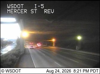 Capitol Hill: I-5 at MP 166.7: Mercer St Express Lanes