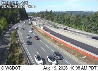 Newport: I-405 at MP 10.1: Coal Creek Pkwy
