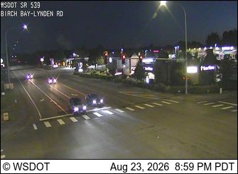 Lynden: SR 539 at MP 10.5: Birch Bay - Rd