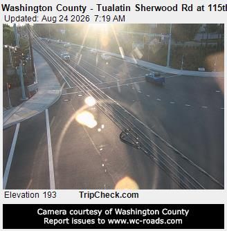 Tualatin: Washington County - Sherwood Rd at 115th Ave