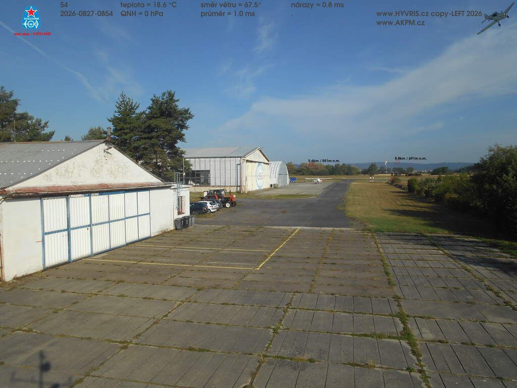 Drasov › North-West: Aeroklub Příbram