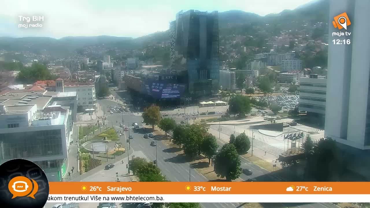 Sarajevo: Trg Bosne i Hercegovine