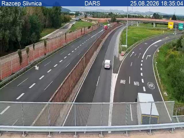 Hoce-Slivnica: A1, Šentilj - Ljubljana, razcep Slivnica