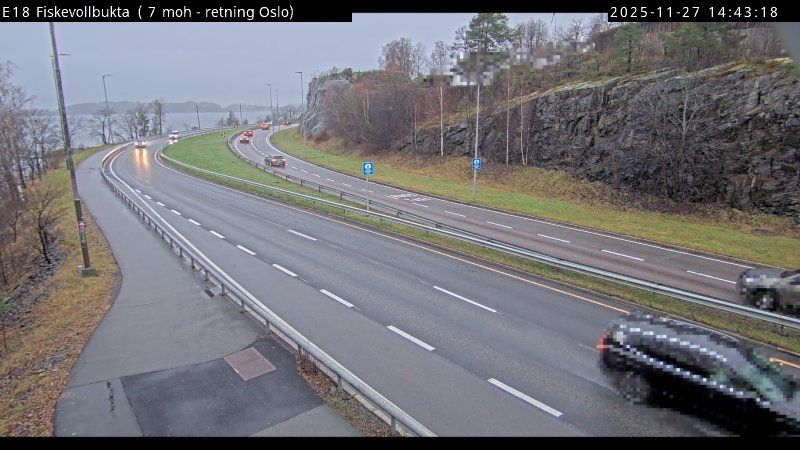 Fiskevollen: E18 Fiskevollbukta - sentrum
