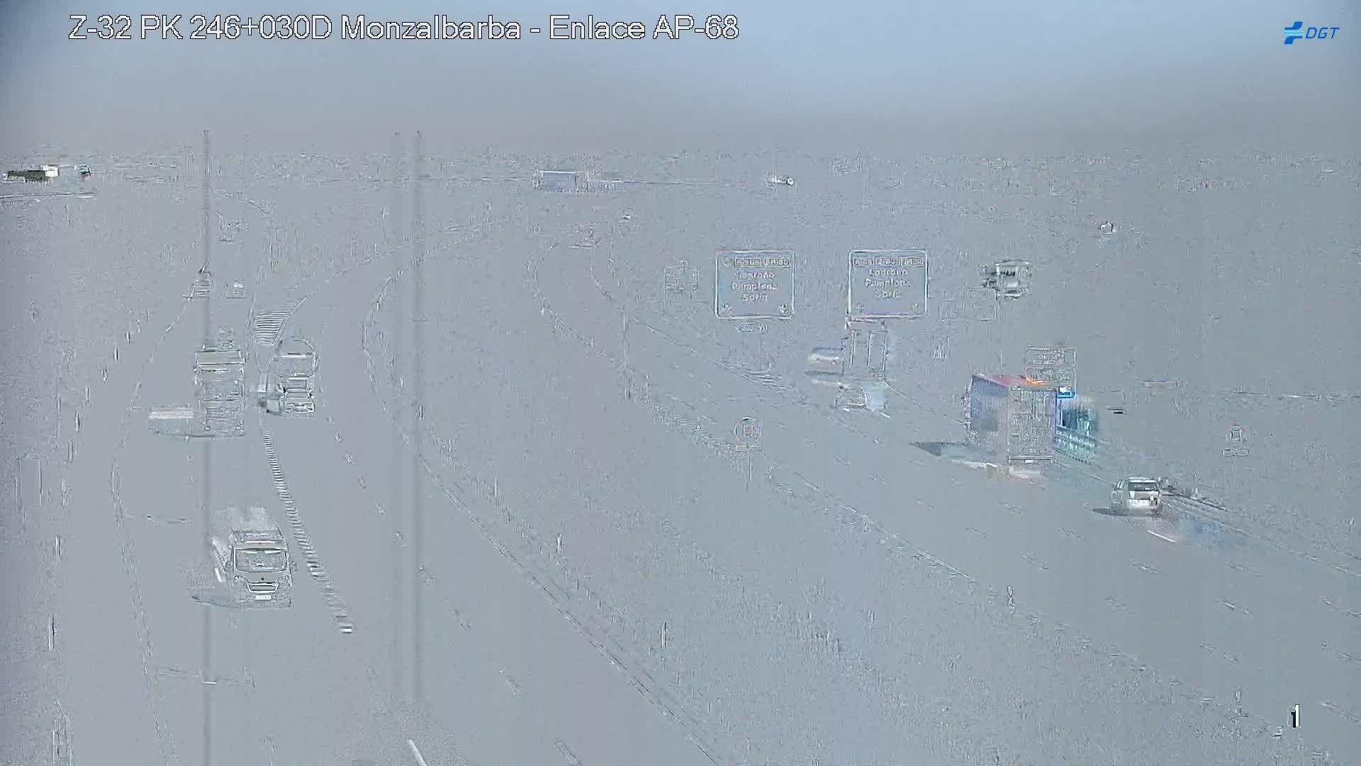 Zaragoza: Monzalbarba - A-68 - Autovía del Ebro
