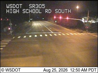 Bainbridge Island › South: SR 305 at MP 0.2: High School Rd South