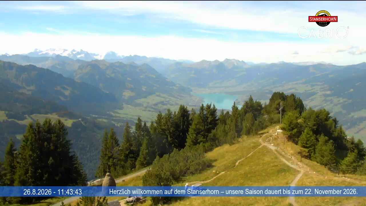 Stans: Stanserhorn Live-Bild