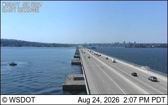 Edgewater Park › East: SR 520 at MP 3.4: East Bridge