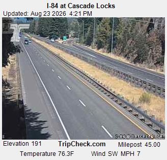 Cascade Locks: I-84 at