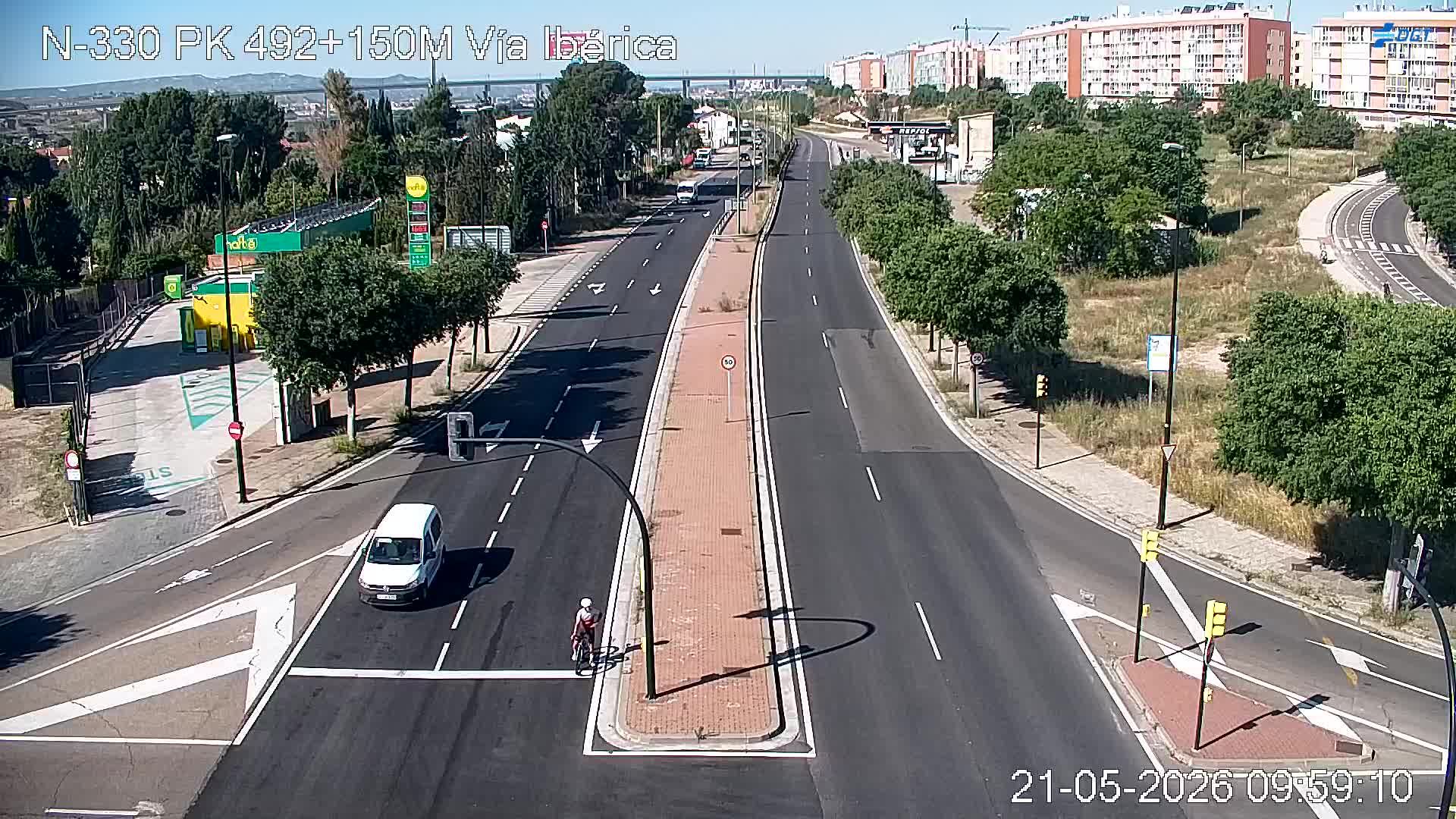 Zaragoza: Vía Ibérica - Avenida de Gómez Laguna - Oficina Tranvía de Zaragoza