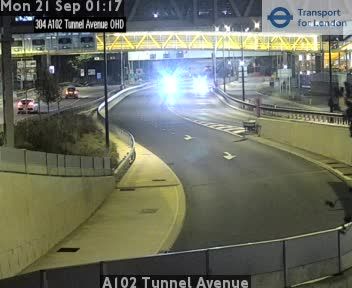 Heathfield and Waldron: A102 Tunnel Avenue OHD