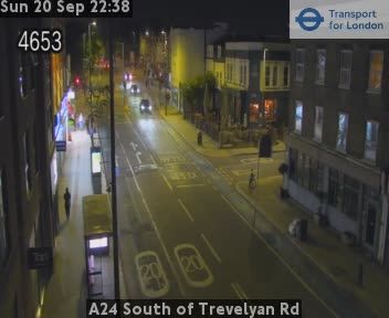 London: A24 South of Trevelyan Rd