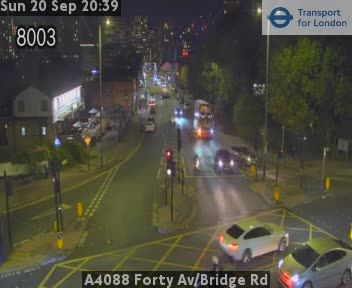 London: A4088 Forty Av/Bridge Rd
