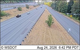 Bellevue: I-90 at MP 13.5: W Lk Sammamish Pkwy