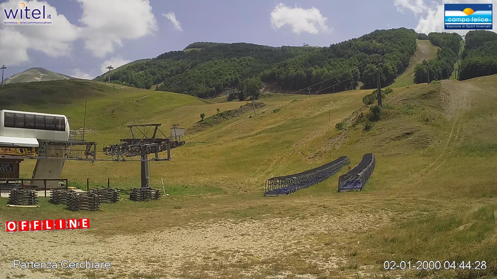 Rocca di Cambio: Campo Felice - Partenza seggiovia Cerchiare