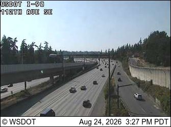 Bellevue: I-90 at MP 9.1: 112th Ave SE