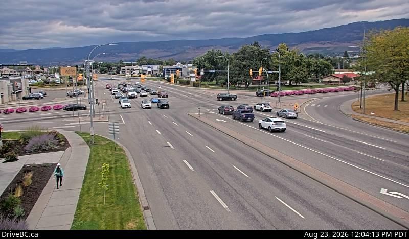 Kelowna › North: Hwy 97 at Hwy 33 in - looking North on Hwy