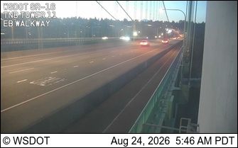 Wollochet › East: SR 16 at MP 7.5: TNB EB Walkway