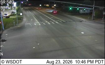 Battle Ground: SR 503 at MP 1.8: 99th St