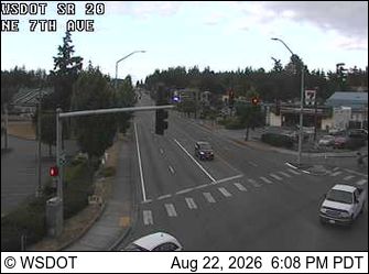 Oak Harbor: SR 20 at MP 32.6: NE 7th Ave