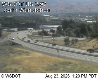 Wenatchee › East: US 2 at MP 118.7: US 97 Interchange (View South)
