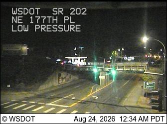 Woodinville: SR 202 at MP 0.2: NE 177th Pl