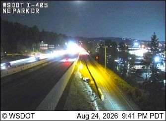 Avon Park: I-405 at MP 5.3: NE Park Dr