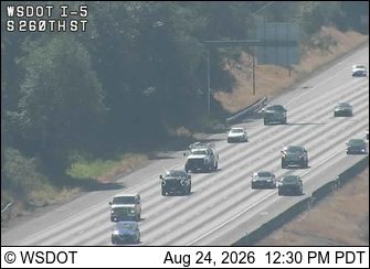 Pacific: I-5 at MP 147.7: S 260th St